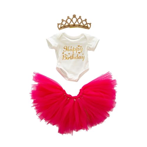 XIANMY Puppenkleidung, Overall, Oberteil, Hose, Kronenkleid, Spitzenrock, Anzug, Puppen-Outfits für 45 cm, Mädchen, Puppenzubehör, Weihnachten, Geburtstag, Party, Rosenrot XIANMY Puppenkleidung, Overall, Oberteil, Hose, Kronenkleid, Spitzenrock, Anzug, Puppen-Outfits für 45 cm, Mädchen, Puppenzubehör, Weihnachten, Geburtstag, Party, Rosenrot von XIANMY