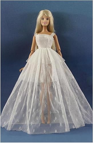 XIANMY Puppenkleidung, Spitzenkleid, Tanzrock, Hochzeitskleid, Abendkleid, Outfits für Mädchen, Puppenkostüm, Kinderzubehör XIANMY Puppenkleidung, Spitzenkleid, Tanzrock, Hochzeitskleid, Abendkleid, Outfits für Mädchen, Puppenkostüm, Kinderzubehör von XIANMY
