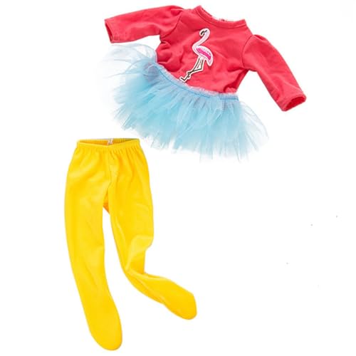 XIANMY Puppenkleidung, T-Shirt, Oberteil, Hose, Bademode, Anzug, Puppen-Outfits für Mädchen, Puppenzubehör, Geburtstag, Weihnachten, Party, A08 XIANMY Puppenkleidung, T-Shirt, Oberteil, Hose, Bademode, Anzug, Puppen-Outfits für Mädchen, Puppenzubehör, Geburtstag, Weihnachten, Party, A08 von XIANMY