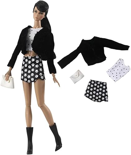 XIANMY Puppenkleidung, Weste, Tops, Kleid, Rock, Mantel, Outfits, Kostüm für 30 cm, 1/6 Mädchen, Puppe, Kinder, Urlaub, Party-Zubehör XIANMY Puppenkleidung, Weste, Tops, Kleid, Rock, Mantel, Outfits, Kostüm für 30 cm, 1/6 Mädchen, Puppe, Kinder, Urlaub, Party-Zubehör von XIANMY