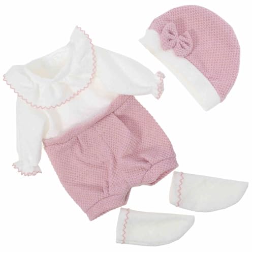 XIANMY Puppenkleidung Kleid Jumpsuits Top Hosen Mantel Hut Anzug Puppe Outfits für 45cm 38cm 15 Zoll Mädchen Puppe Zubehör Geburtstag Weihnachten Party Weiß XIANMY Puppenkleidung Kleid Jumpsuits Top Hosen Mantel Hut Anzug Puppe Outfits für 45cm 38cm 15 Zoll Mädchen Puppe Zubehör Geburtstag Weihnachten Party Weiß von XIANMY