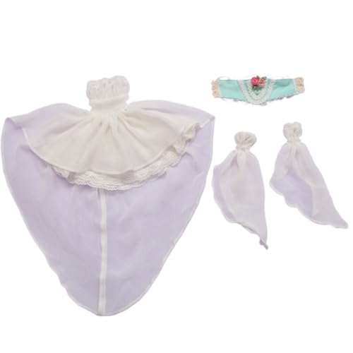 XIANMY Puppenkleidung Kleid Top Hosen Rock Weste T-Shirt Pullover Mantel Anzug Puppe Outfits für 45cm Mädchen Puppe 1/4 BJD Puppe Dress-Up Doll Kostüm Zubehör A05 XIANMY Puppenkleidung Kleid Top Hosen Rock Weste T-Shirt Pullover Mantel Anzug Puppe Outfits für 45cm Mädchen Puppe 1/4 BJD Puppe Dress-Up Doll Kostüm Zubehör A05 von XIANMY