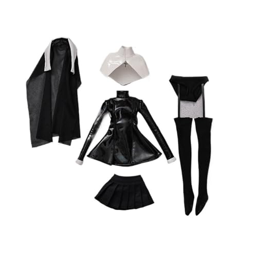 XIANMY Puppenkleidung Mantel Kleid Top Hosen Rock Weste T-Shirt Anzug Cheongsam Puppe Outfits für 45cm Mädchen Puppe 1/4 BJD Puppe Dress-Up Doll Kostüm Zubehör A21 von XIANMY