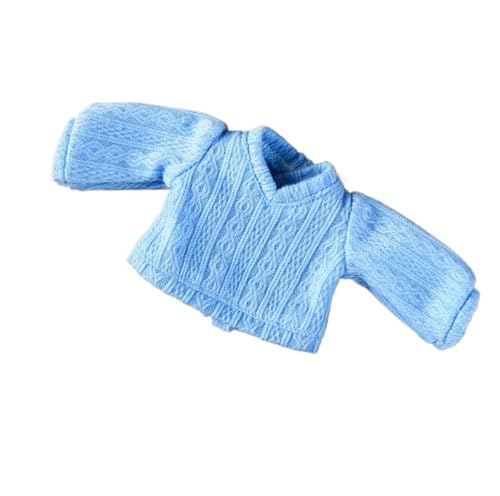 XIANMY Puppenkleidung Pullover Top Hosen Hosen Mantel Anzug Puppe Outfits Set für 30cm Mädchen Puppe 1/6 BJD Puppe Dress Up Puppe Kostüm Zubehör Pullover XIANMY Puppenkleidung Pullover Top Hosen Hosen Mantel Anzug Puppe Outfits Set für 30cm Mädchen Puppe 1/6 BJD Puppe Dress Up Puppe Kostüm Zubehör Pullover von XIANMY