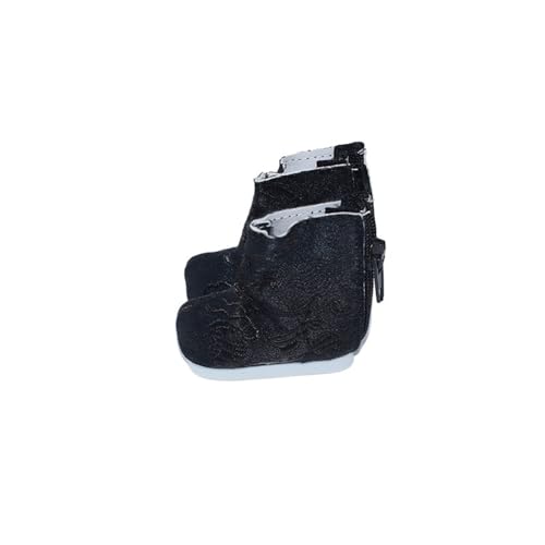 XIANMY Puppenstiefel, Schuhe, alte Kostüm-Schuhe, Segeltuch, Freizeitschuhe für 23 cm Baumwollpuppen, 1/6, BJD-Puppe, Kostümzubehör, Schwarz XIANMY Puppenstiefel, Schuhe, alte Kostüm-Schuhe, Segeltuch, Freizeitschuhe für 23 cm Baumwollpuppen, 1/6, BJD-Puppe, Kostümzubehör, Schwarz von XIANMY