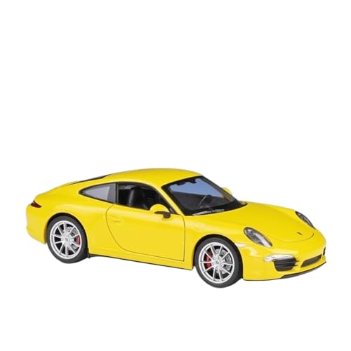Exquisites Automodell 1:24 for Porsche 911 Carrera S Legierung Diecast Sportwagen Modell Hohe Simulation Sammlung Geschenk(Größe:Yellow) von XIANZHOU