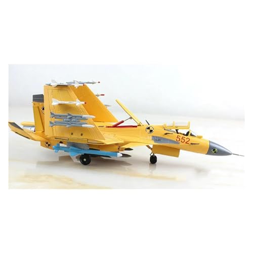 XIANZHOU 1 72 Scale for J-15 Fighter Plan Flying Shark Static Flanker-D Diecast Aircraft Model Boys Collectible Gift Display (Größe : 2) von XIANZHOU