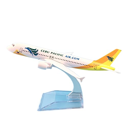 XIANZHOU 16 cm Für Air Cebu Pacific A320 Airways Flugzeuge Airbus 320 Flugzeugmodell Geschenk Kinderspielzeug von XIANZHOU