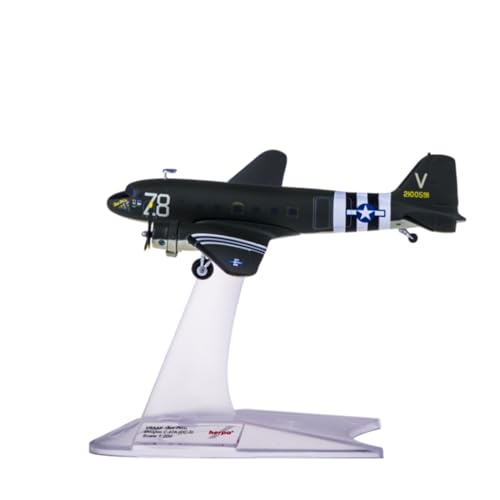 XIANZHOU Druckguss-Maßstab 1/87 Für Douglas C-47A Aus Dem Zweiten Weltkrieg, Flugzeug Der US-Luftwaffe, Flugzeugmodell, Sammlerspielzeug Für Erwachsene, Geschenk von XIANZHOU
