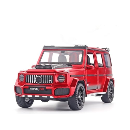 XIANZHOU Exquisites Automodell 1:18 Alloy Diecast Car Models for G700 Simulation Sound Und Licht Zurückziehen Spielzeug (Größe : Red) von XIANZHOU
