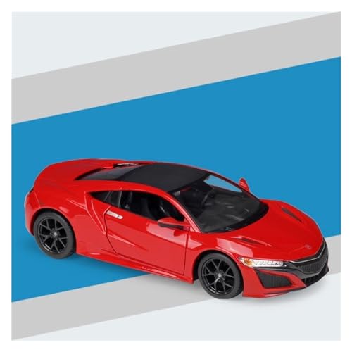 XIANZHOU Exquisites Automodell 1:24 for Acura 2018 NSX Legierung Diecast Metal Simulation Spielzeugfahrzeuge Rennwagen Modellsammlung (Größe : Red) von XIANZHOU