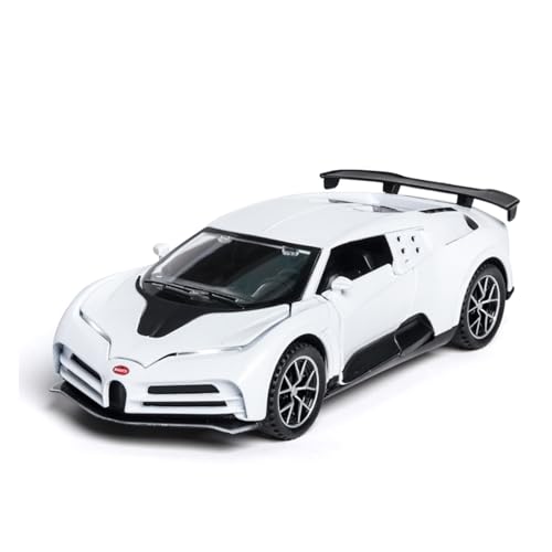 XIANZHOU Exquisites Automodell 1:32 Legierungsdruckguss-Automodelle for Bugatti Centodieci Simulation Sound Und Licht Rückzugsgeschenk (Größe : White) von XIANZHOU