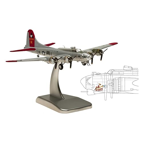 XIANZHOU Maßstab 1 200 für B17G B17 B-17 US Air Force Diecast Flugzeugmodell Spielzeug Sammlerstück (Größe : 2) von XIANZHOU