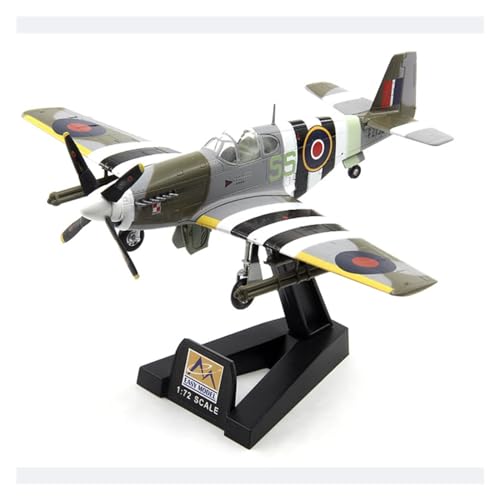 XIANZHOU Maßstab 1 72 Für Britische P-51B Mustang-Kampfflugzeuge Aus Dem Zweiten Weltkrieg, Modellsimulation, Ornamente, Spielzeugdisplay, Serie 36356 von XIANZHOU