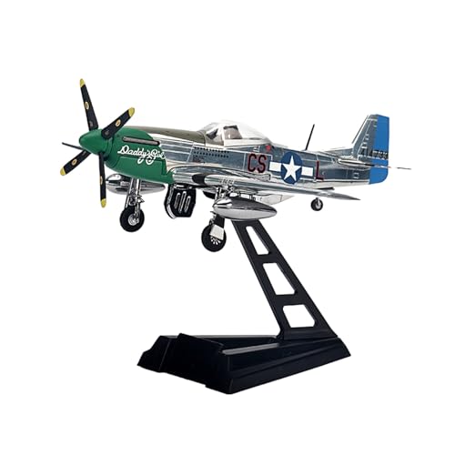 XIANZHOU Maßstab 1 72 Für US Air Force P51 Mustang Fighter Aus Dem Zweiten Weltkrieg, Legierungsflugzeugmodell, Spielzeug, P-51 Für Sammeln, Souvenir von XIANZHOU