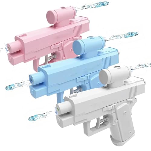 Streich-Wasserpistole, Prank Water Gun, Zwanghafte Zweiwege-Wasserpistole, Umgekehrter Wasserpistolen-Streich, Lustiger Wasserblaster, Ideal Für Sommer, Streiche & Outdoor-Überraschungen (3Pcs) von XIAOPINPI