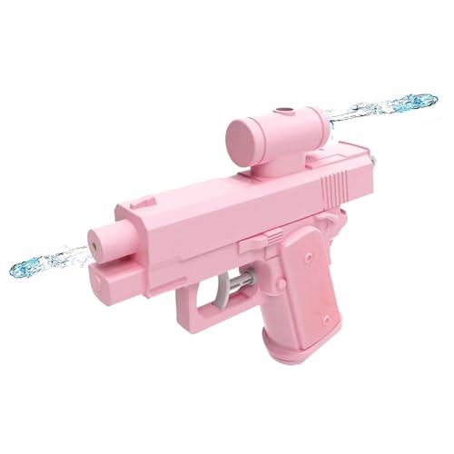 Streich-Wasserpistole, Prank Water Gun, Zwanghafte Zweiwege-Wasserpistole, Umgekehrter Wasserpistolen-Streich, Lustiger Wasserblaster, Ideal Für Sommer, Streiche & Outdoor-Überraschungen (Rosa) von XIAOPINPI