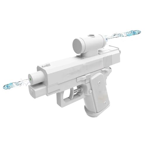 Streich-Wasserpistole, Prank Water Gun, Zwanghafte Zweiwege-Wasserpistole, Umgekehrter Wasserpistolen-Streich, Lustiger Wasserblaster, Ideal Für Sommer, Streiche & Outdoor-Überraschungen (Weiß) von XIAOPINPI