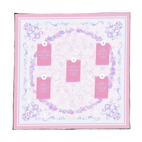 XIAOQENAN Elegante Velvets Gottesmatten Mystische Kunstwerke Ritualmeditationen Matten Für Meditationen Und Zeremonien Portables Tarots Lesen von XIAOQENAN