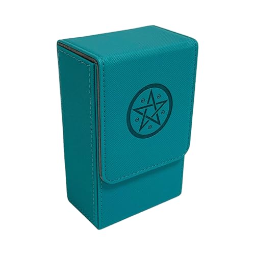 XIAOQENAN Haltbarkeit PU Leder Tarot Karten Organisatoren Magnetische Schließung Tragbarer Aufbewahrungsbox Für Brettspiel Reisebereichermenge Gefütterte Tarot Karten Hülsehalter XIAOQENAN Haltbarkeit PU Leder Tarot Karten Organisatoren Magnetische Schließung Tragbarer Aufbewahrungsbox Für Brettspiel Reisebereichermenge Gefütterte Tarot Karten Hülsehalter von XIAOQENAN