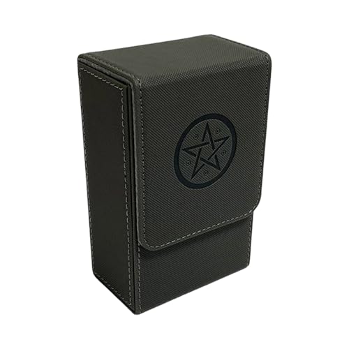 XIAOQENAN Haltbarkeit PU Leder Tarot Karten Organisatoren Magnetische Schließung Tragbarer Aufbewahrungsbox Für Brettspiel Reisebereichermenge Gefütterte Tarot Karten Hülsehalter XIAOQENAN Haltbarkeit PU Leder Tarot Karten Organisatoren Magnetische Schließung Tragbarer Aufbewahrungsbox Für Brettspiel Reisebereichermenge Gefütterte Tarot Karten Hülsehalter von XIAOQENAN