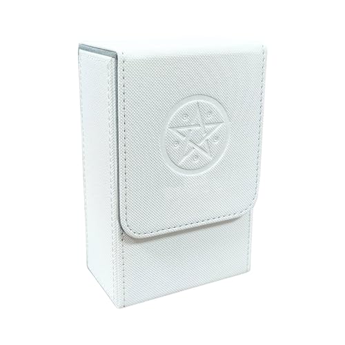 XIAOQENAN Haltbarkeit PU Leder Tarot Karten Organisatoren Magnetische Schließung Tragbarer Aufbewahrungsbox Für Brettspiel Reisebereichermenge Gefütterte Tarot Karten Hülsehalter XIAOQENAN Haltbarkeit PU Leder Tarot Karten Organisatoren Magnetische Schließung Tragbarer Aufbewahrungsbox Für Brettspiel Reisebereichermenge Gefütterte Tarot Karten Hülsehalter von XIAOQENAN