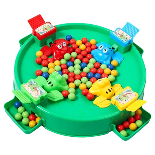 XIAOQENAN Interaktiv Frösche Bean Eating Game Kinder Lernen Bildungsspielzeug Für Family Party Outdoor Entertainment Tragbares Reisebrettspiel von XIAOQENAN
