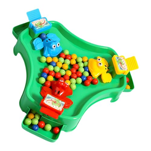 XIAOQENAN Interaktiv Frösche Bean Eating Game Kinder Lernen Bildungsspielzeug Für Family Party Outdoor Entertainment Tragbares Reisebrettspiel von XIAOQENAN