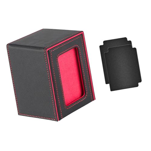 XIAOQENAN Multipurpose Handelskarten Display Hülle Haltbarkeitskartenkoffer Mit Magnetsiegel Für Den Schutz Und Die Speicherung Der Präsentation von XIAOQENAN