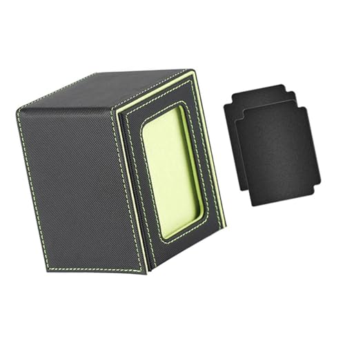 XIAOQENAN Multipurpose Handelskarten Display Hülle Haltbarkeitskartenkoffer Mit Magnetsiegel Für Den Schutz Und Die Speicherung Der Präsentation von XIAOQENAN
