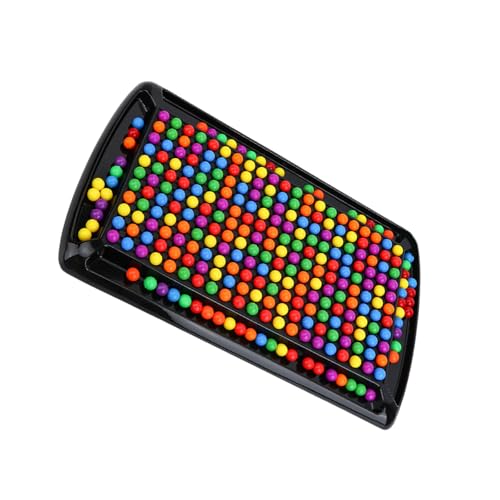 XIAOQENAN Rainbow Bälle Ausscheidung Spiel Interaktives Matching Spiel Intellektuelles Schachbrett Lustige Tischstrategie Für Kinder Intellektuelle Schachbrettschach von XIAOQENAN