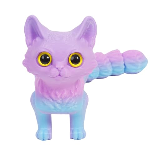 XIAOXIAOYU 3D Gedrucktes Spielzeug,Fidget Spielzeug Tierfiguren Katze | Realistische Bewegliche Gelenke Deko Schreibtischfigur Für Erwachsene Kinder Geburtstag Weihnachten Ostern XIAOXIAOYU 3D Gedrucktes Spielzeug,Fidget Spielzeug Tierfiguren Katze | Realistische Bewegliche Gelenke Deko Schreibtischfigur Für Erwachsene Kinder Geburtstag Weihnachten Ostern von XIAOXIAOYU