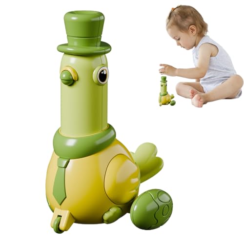 XIAOXIAOYU Animal Press and Go Cars, Press and Go Cars | Fun Trägheit Autospielzeug | Bildungskartoonfahrzeug Keine Batterien benötigten einen komfortablen Griff für den Heimpark -Reise & Reisen von XIAOXIAOYU