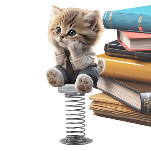 XIAOXIAOYU Auto-Armaturenbrett-Dekoration, Schüttelkopf, Katze, Auto, Armaturenbrett, Wackeldekoration, dekoratives Innenzubehör, Schüttelkopf, Tanzspielzeug, lustig, niedlich für Tierliebhaber XIAOXIAOYU Auto-Armaturenbrett-Dekoration, Schüttelkopf, Katze, Auto, Armaturenbrett, Wackeldekoration, dekoratives Innenzubehör, Schüttelkopf, Tanzspielzeug, lustig, niedlich für Tierliebhaber von XIAOXIAOYU
