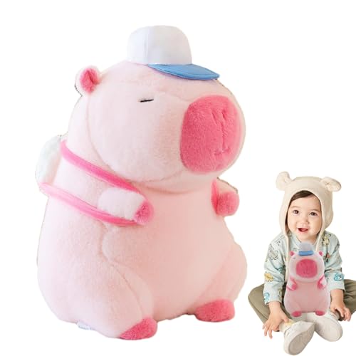 XIAOXIAOYU Capybara Stofftier, Capybara Spielzeug - Niedliches Capybara-Plüschtier, 25 cm große Tierpuppe,Dekoratives Capybara-Plüschtier, umarmbare Kissenpuppe für Wohnzimmer, Auto XIAOXIAOYU Capybara Stofftier, Capybara Spielzeug - Niedliches Capybara-Plüschtier, 25 cm große Tierpuppe,Dekoratives Capybara-Plüschtier, umarmbare Kissenpuppe für Wohnzimmer, Auto von XIAOXIAOYU