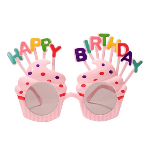 XIAOXIAOYU Geburtstags-Sonnenbrille | Neuheit Geburtstag Foto Requisiten Brille - Neuheit Lustige Brille, Geburtstag Party Favors Brille für Kinder & Erwachsene XIAOXIAOYU Geburtstags-Sonnenbrille | Neuheit Geburtstag Foto Requisiten Brille - Neuheit Lustige Brille, Geburtstag Party Favors Brille für Kinder & Erwachsene von XIAOXIAOYU