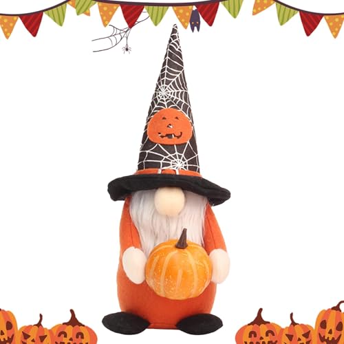 XIAOXIAOYU Halloween-Plüschpuppe, gesichtslose -Halloween-Plüschpuppe, Dekoration, sichere und harmlose Zwergen-Figuren für Schreibtische, Bücherregale, Balkone, Fensterbänke XIAOXIAOYU Halloween-Plüschpuppe, gesichtslose -Halloween-Plüschpuppe, Dekoration, sichere und harmlose Zwergen-Figuren für Schreibtische, Bücherregale, Balkone, Fensterbänke von XIAOXIAOYU