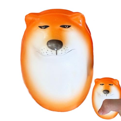 XIAOXIAOYU Sensorisches Quetschspielzeug | Weiches Hunde-Ei Sensorisches Quetschspielzeug - Schreibtisch Deko Für Klassenzimmer Büro Reise Geburtstag Geschenkidee Für Mädchen Jugendliche von XIAOXIAOYU