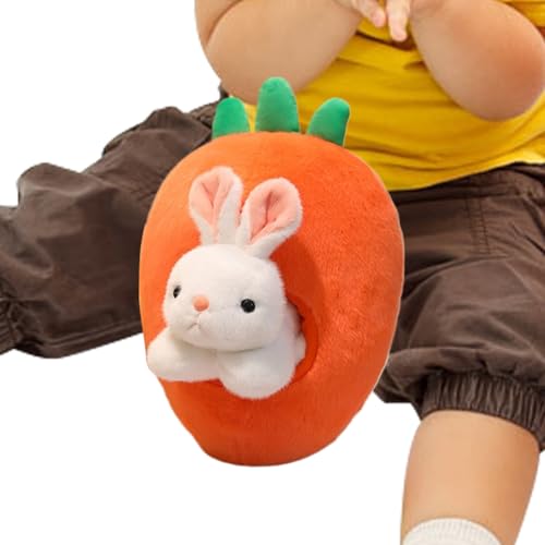 XIAOXIAOYU Stoffhase Plüschtier | Niedliches Kuscheltier | Kuscheltier Für Kinder Erwachsene Jugendliche Geburtstag Schlafzimmer Deko Partyspiel von XIAOXIAOYU