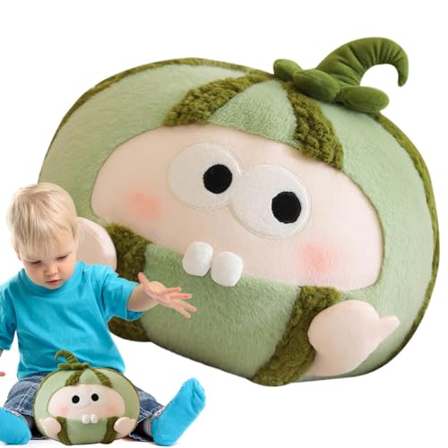XIAOXIAOYU Wassermelonen-Plüsch,Gefülltes Wassermelonenkissen,Fruchtförmiges Stoffpuppen-Umarmungsspielzeug - Attraktive Heimdekoration, lustige Kuscheltiere für Sofas, Wohnzimmer, Büros XIAOXIAOYU Wassermelonen-Plüsch,Gefülltes Wassermelonenkissen,Fruchtförmiges Stoffpuppen-Umarmungsspielzeug - Attraktive Heimdekoration, lustige Kuscheltiere für Sofas, Wohnzimmer, Büros von XIAOXIAOYU