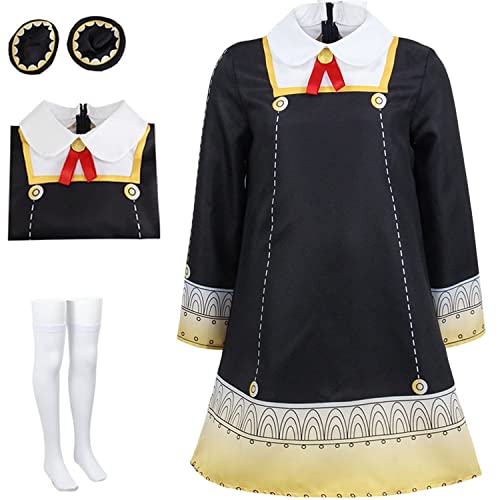 Spy X Family Cosplay, Anime Anya Halloween Carnival Outfits, Suits Fancy Dress Printed Eden College School Uniform, Yor Forger Role Play, for Party Halloween, Spy Family Full Set Halloween Outfit von XIAOYIYI