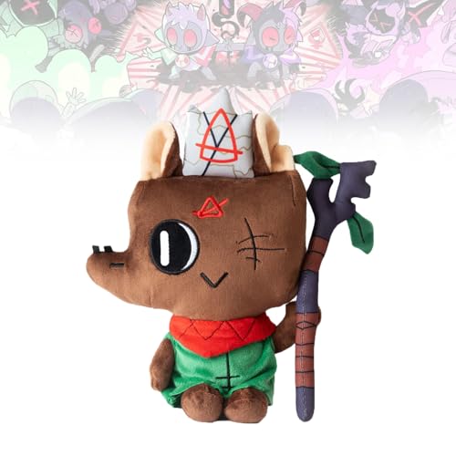 XIAOYIYI Cult of The Lamb Plush, Weiche Flauschige Lammpuppe, Cartoon Plüschpuppe, Nettes Kinderplüschspielzeug, Geschenke für Jungen und Mädchen, Heimdekoration von XIAOYIYI