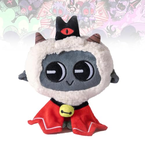 XIAOYIYI Cult of The Lamb Plush, Weiche Flauschige Lammpuppe, Cartoon Plüschpuppe, Nettes Kinderplüschspielzeug, Geschenke für Jungen und Mädchen, Heimdekoration XIAOYIYI Cult of The Lamb Plush, Weiche Flauschige Lammpuppe, Cartoon Plüschpuppe, Nettes Kinderplüschspielzeug, Geschenke für Jungen und Mädchen, Heimdekoration von XIAOYIYI