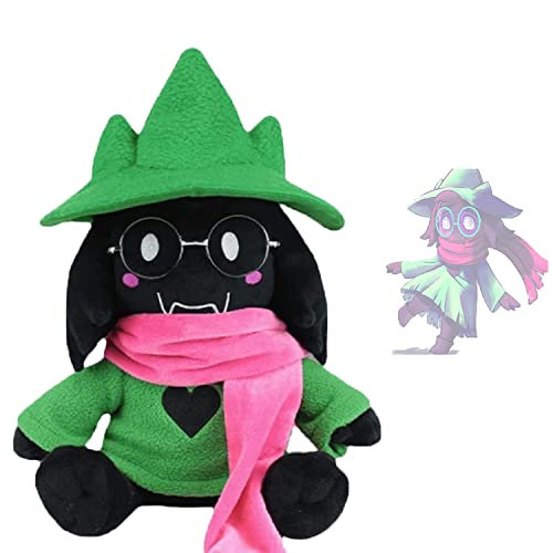 XIAOYIYI Deltarune Plüsch, Deltarune Plush Ralsei, Soft Toy Doll, PlüSch Stofftier Puppe, Deltarune Spielfigur Weiche Plüschpuppe Geburtstagsgeschenk für Fans, grün von XIAOYIYI