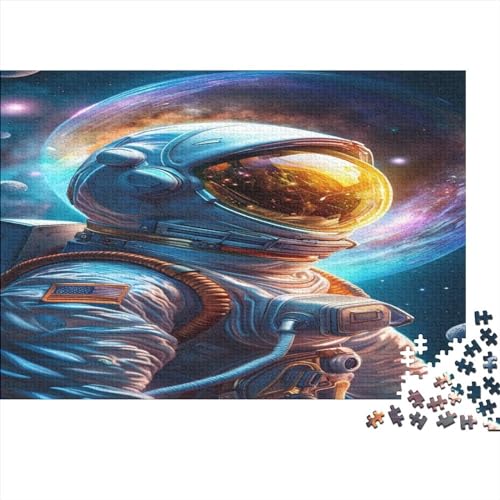 Astronaut Jigsaw Puzzle for Adults 1000 Piece Puzzles for Teenagers Jigsaw Puzzle Family Challenging Games Entertainment Toys Gifts Home Decor 1000pcs (75x50cm) von XIAOZUUWEI