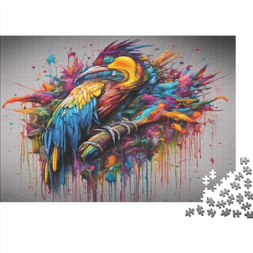 Vogel Puzzle Adults 500 Pieces, Puzzle for Adults and Teenager from 14 Years, Colourful Tile Game Home Decoration 500pcs (52x38cm) von XIAOZUUWEI