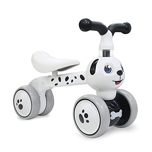 XIAPIA Kinder Laufrad ab 1 Jahr Lauflernrad für 10-36 Monate Baby, TÜV geprüft Erst Rutschrad Fahrzeug Geschenke für Jungen/Mädchen Kleinkind Spielzeug (Dalmatiner) von XIAPIA