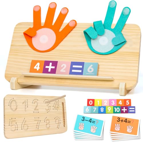 XIAPIA Montessori Lernspiel ab 4 5 6 Jahre, Pädagogisch Wertvoll für Rechnen Lernen Zahlen Lernen, Kinder Mathe Lernspielzeug aus Holz, Geschenk für Vorschule Jungen Mädchen zum Geburtstag XIAPIA Montessori Lernspiel ab 4 5 6 Jahre, Pädagogisch Wertvoll für Rechnen Lernen Zahlen Lernen, Kinder Mathe Lernspielzeug aus Holz, Geschenk für Vorschule Jungen Mädchen zum Geburtstag von XIAPIA