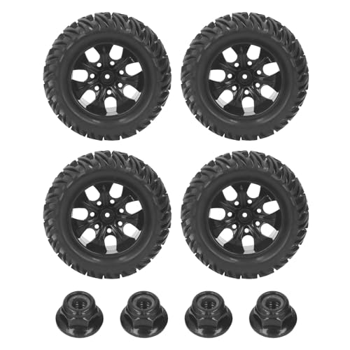 XIASABA 1/10 Offroad-RC-Gummireifen, starker Grip, außergewöhnliche Traktion, Lange Lebensdauer für HSP-SUV-Räder von XIASABA