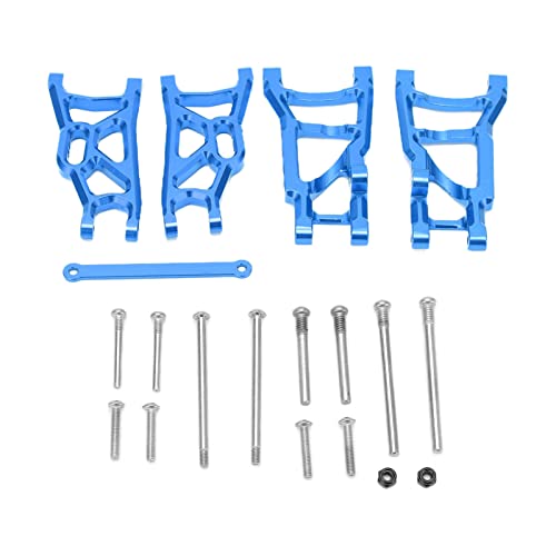 XIASABA 1/10 RC -Auto vorne und hintere Schwung Arme Allgemeines Metall Upgrade RC -Zubehör für Traxxas Slash 2WD Blau (Blue) von XIASABA